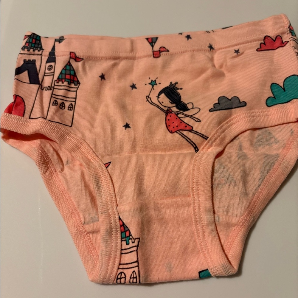 Fairy Castle Kids Underwear - Pink